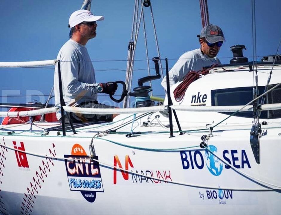 image bateau pure ocean sponsorisé par BIO-UV