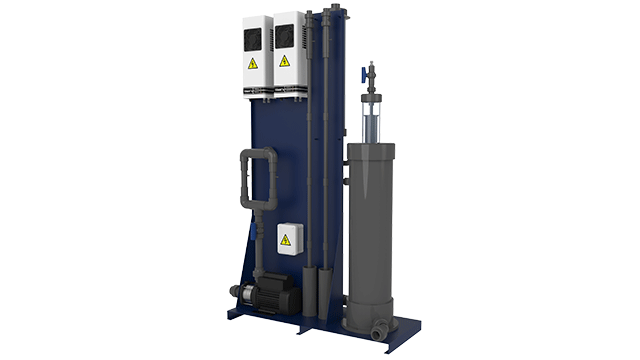 SKID ozone triogen piscine