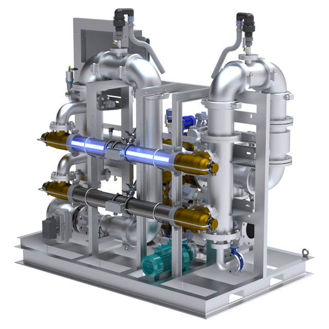 solution désinfection eau ballast
