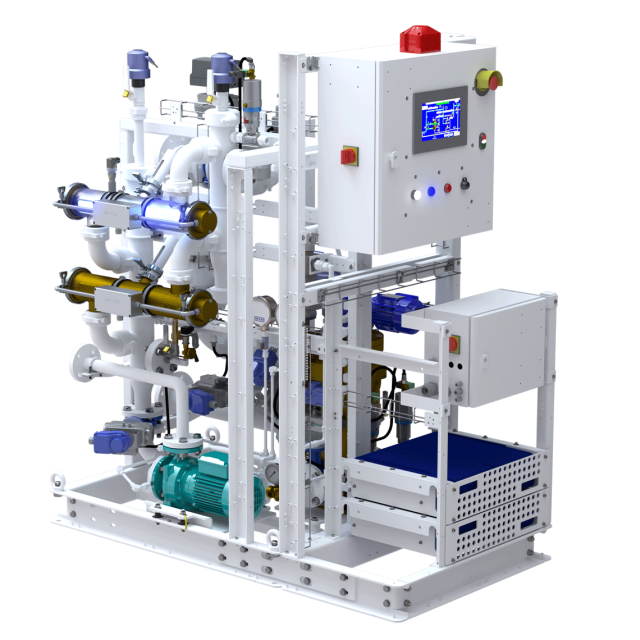 solution désinfection eau ballast